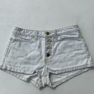 American Apparel denim shorts